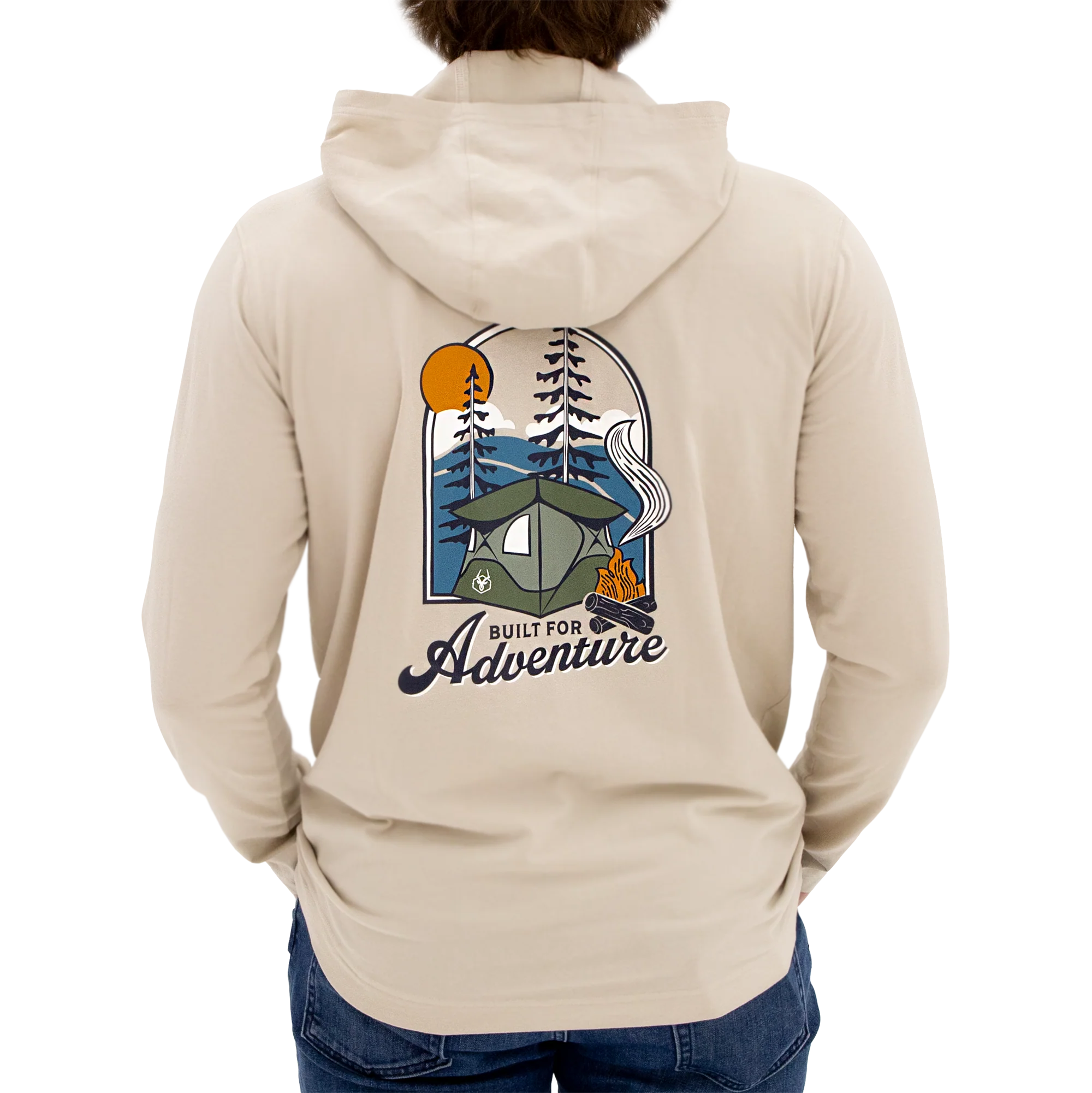 Campfire Long-Sleeve Hooded Tee - Image 4