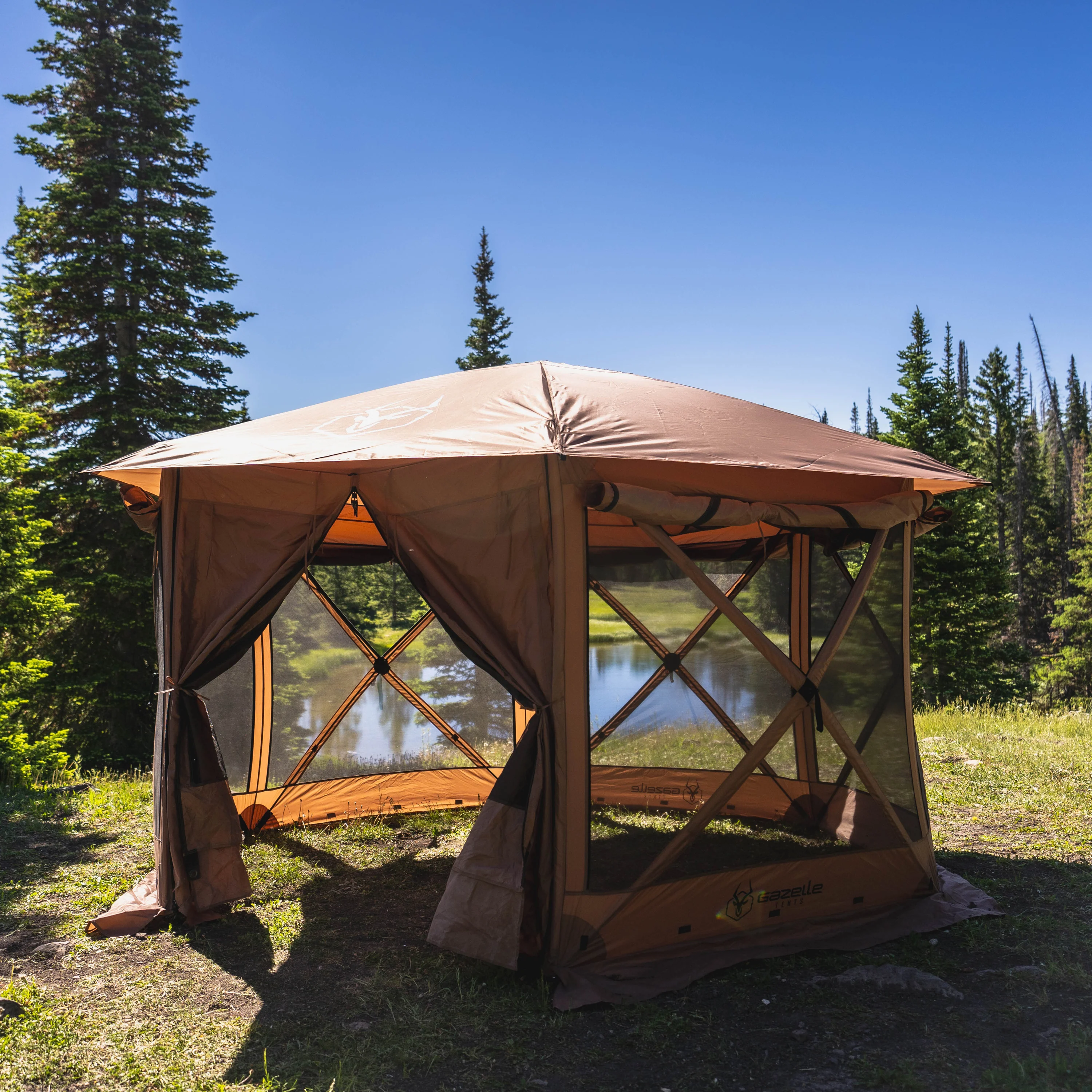 G6 Cool Top 6-Sided Portable Gazebo - Image 4