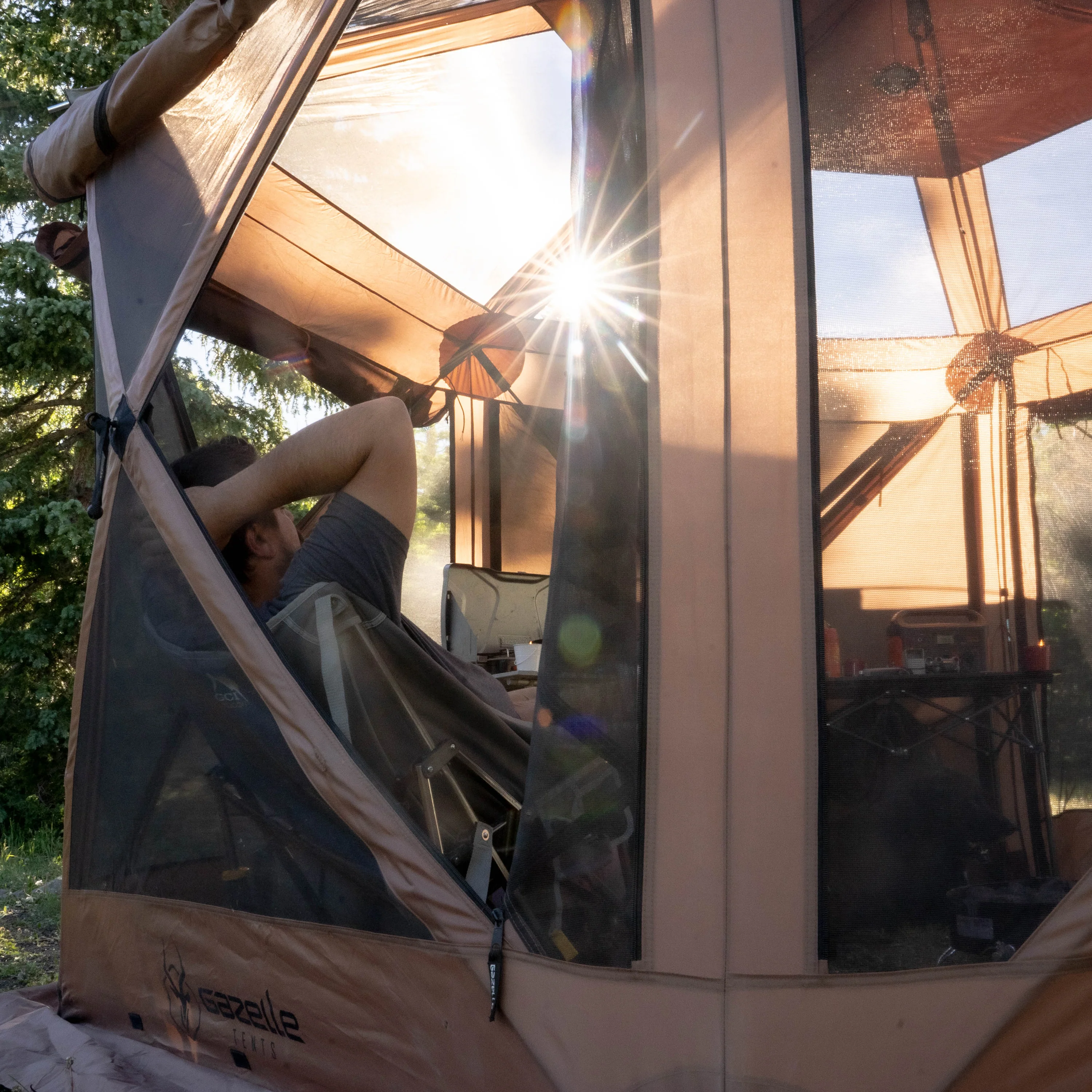 G6 Cool Top 6-Sided Portable Gazebo - Image 8