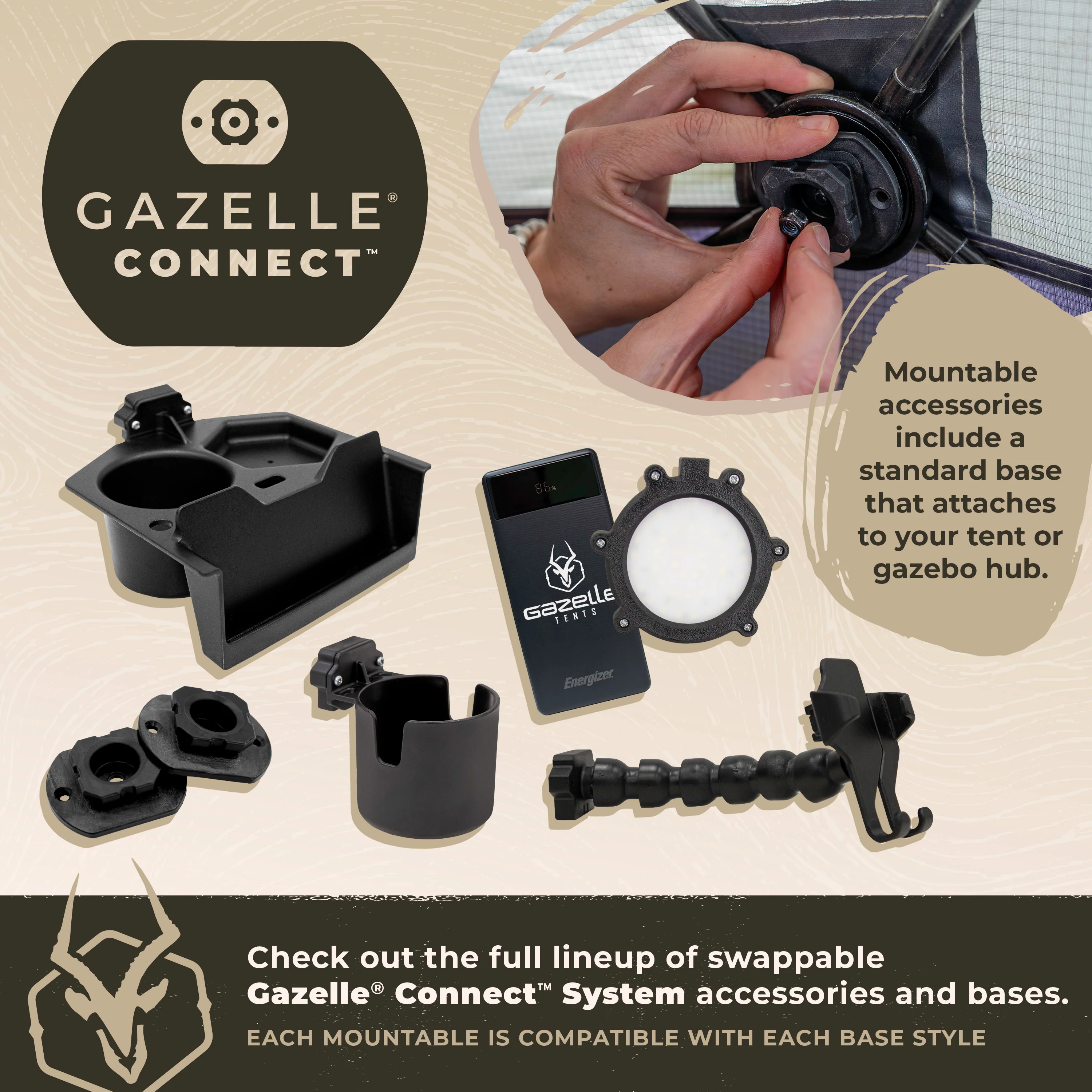 Gazelle® Connect™ Phone Holder - Image 7