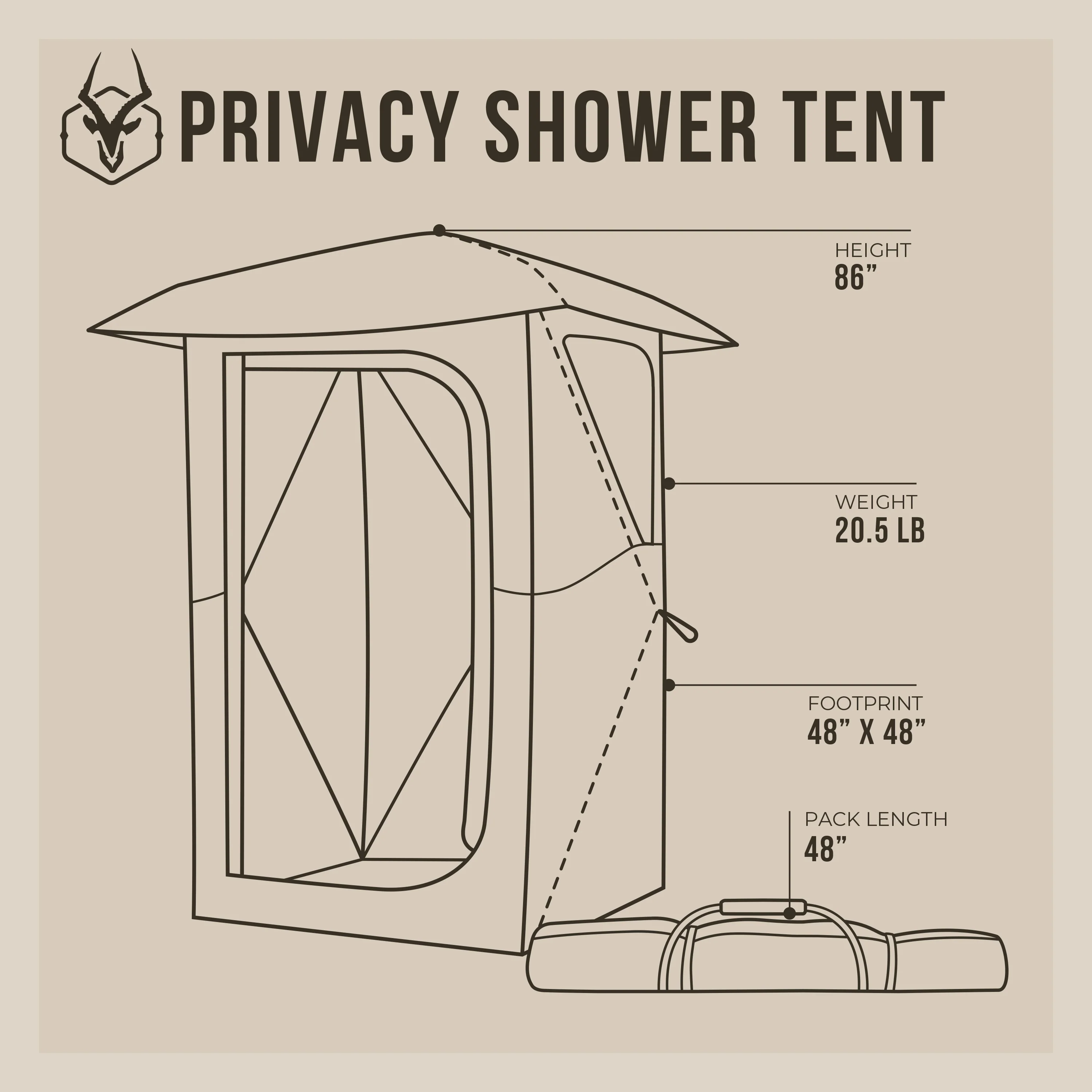 Privacy Shower Tent - Image 8