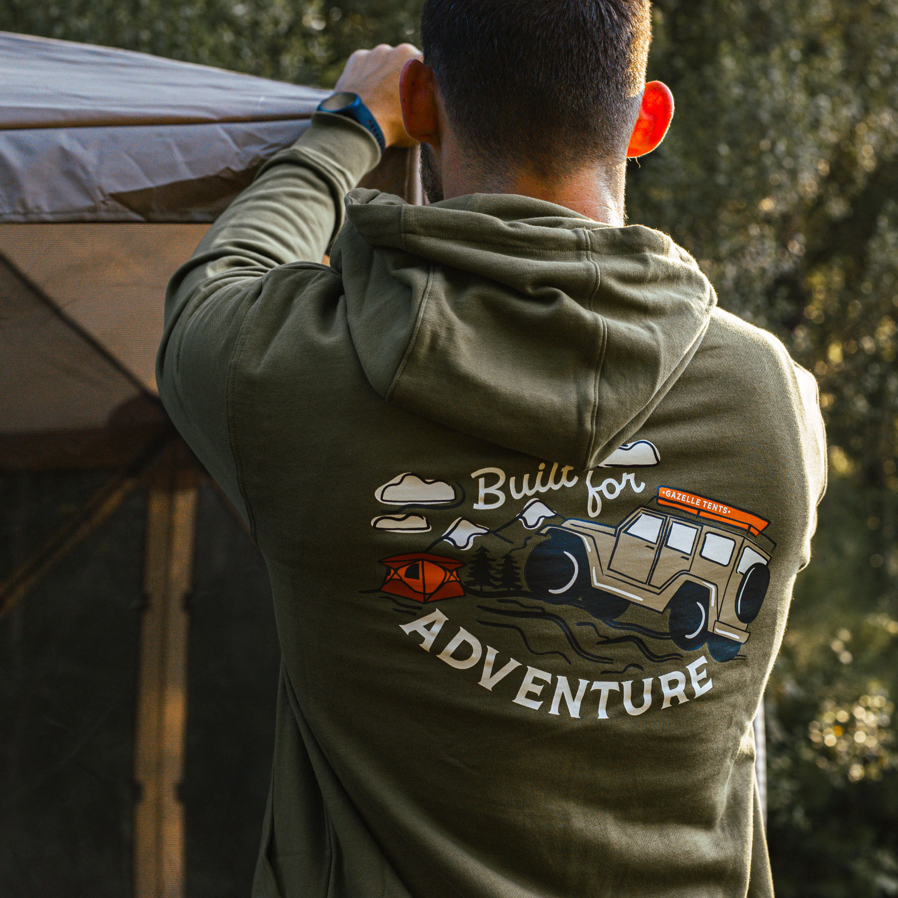 Off Road Zip-Up Hoodie - Image 5