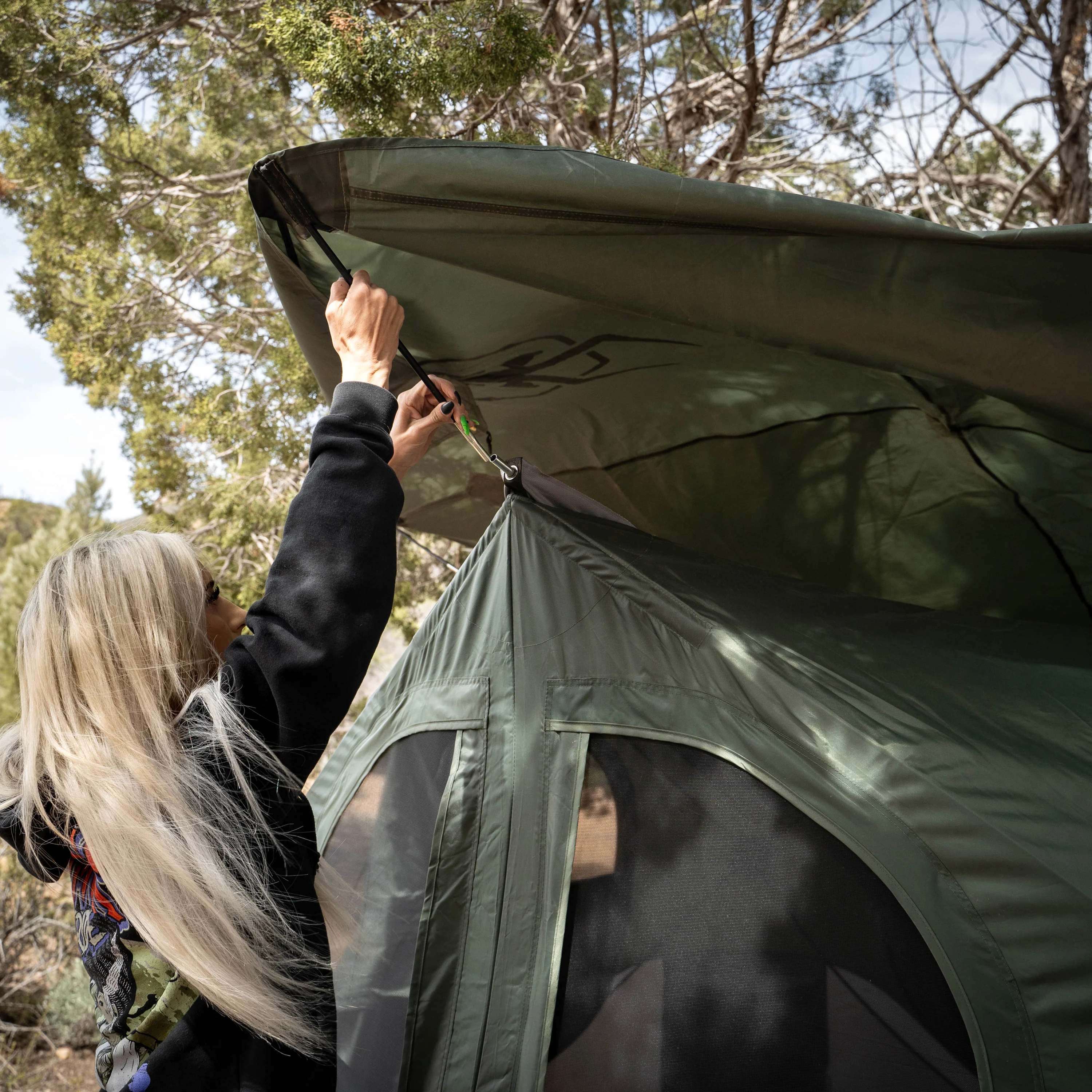 T4 Hub Tent - Alpine Green - Image 7
